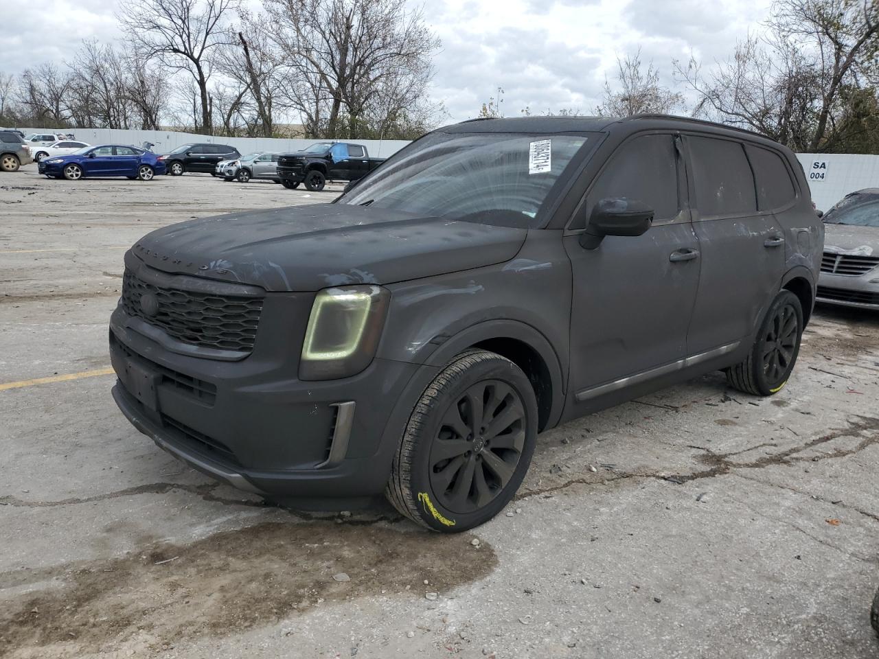 VIN 5XYP6DHC1MG158334 2021 KIA TELLURIDE no.1