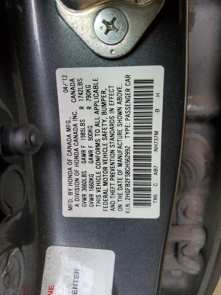 2012 Honda Civic - Image 12
