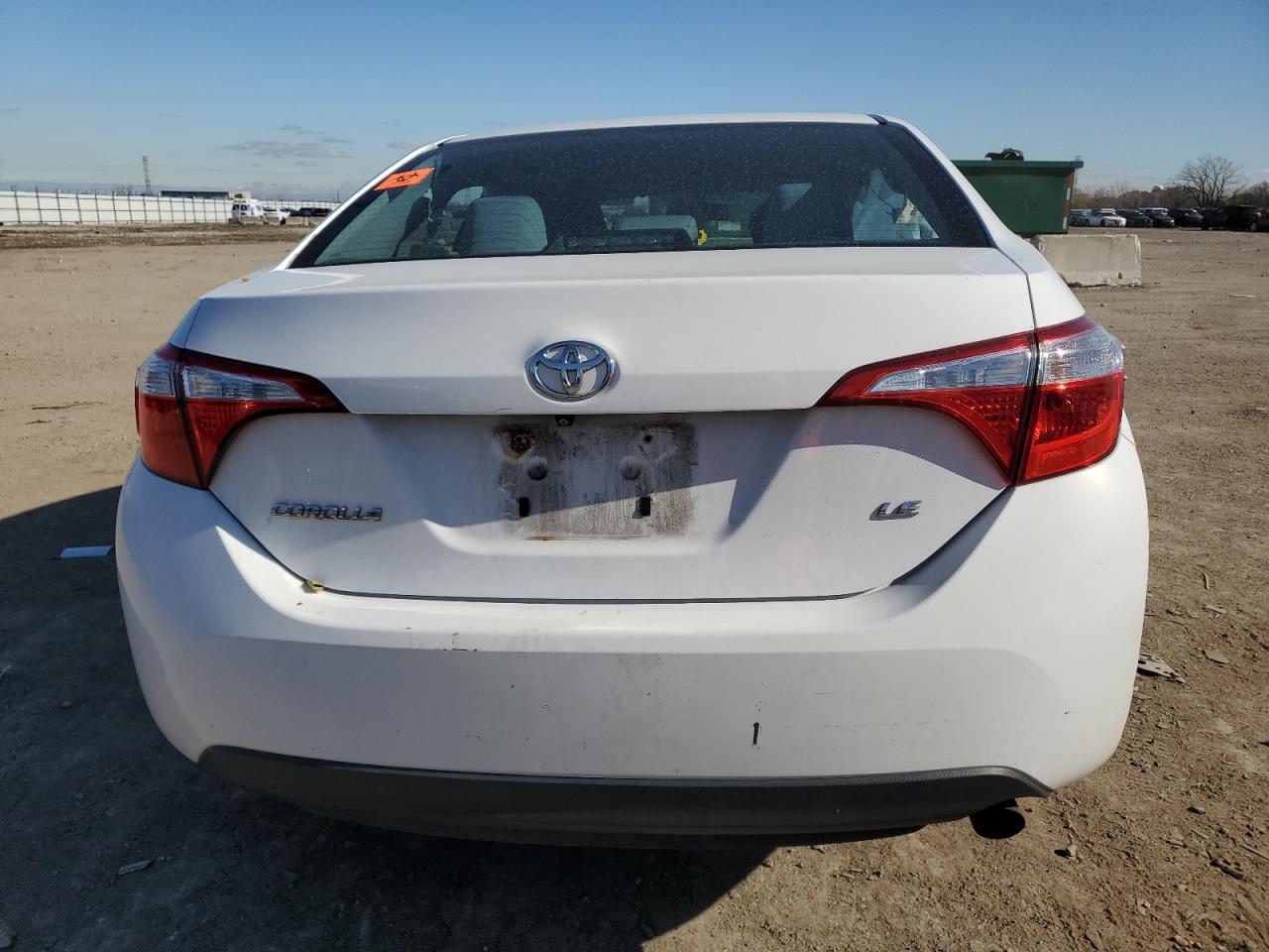 2T1BURHE4GC500308 TOYOTA COROLLA 2016