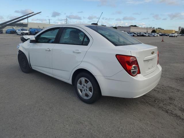  CHEVROLET SONIC 2015 White