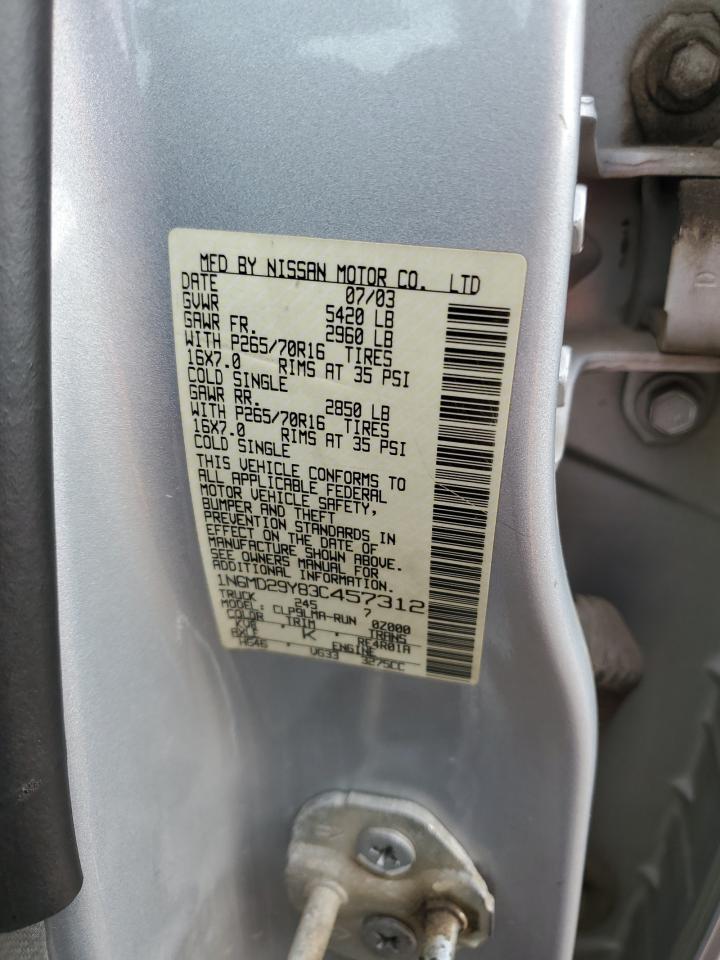 2003 Nissan Navara (Frontier) - Image 12
