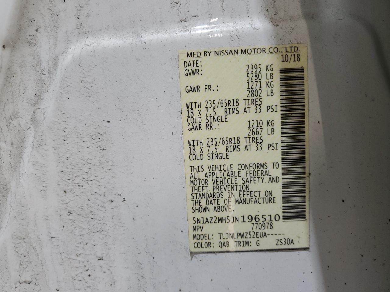 2018 Nissan Murano - Image 13