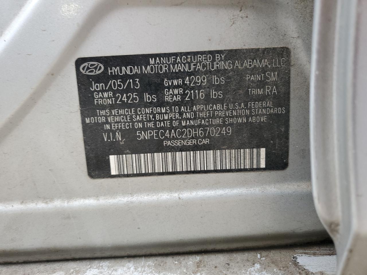 2013 Hyundai Sonata - Image 12