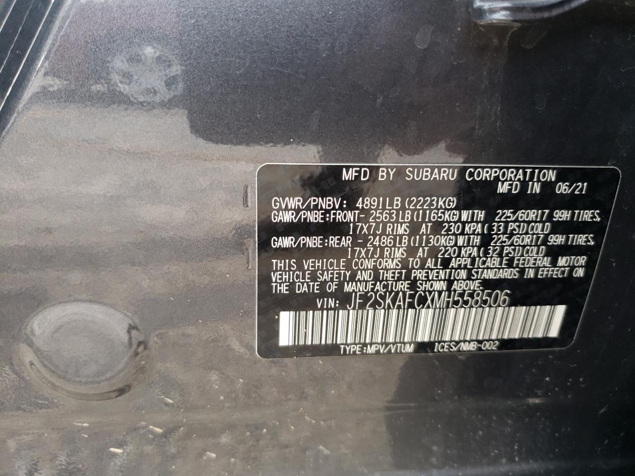 2021 Subaru Forester - Image 15