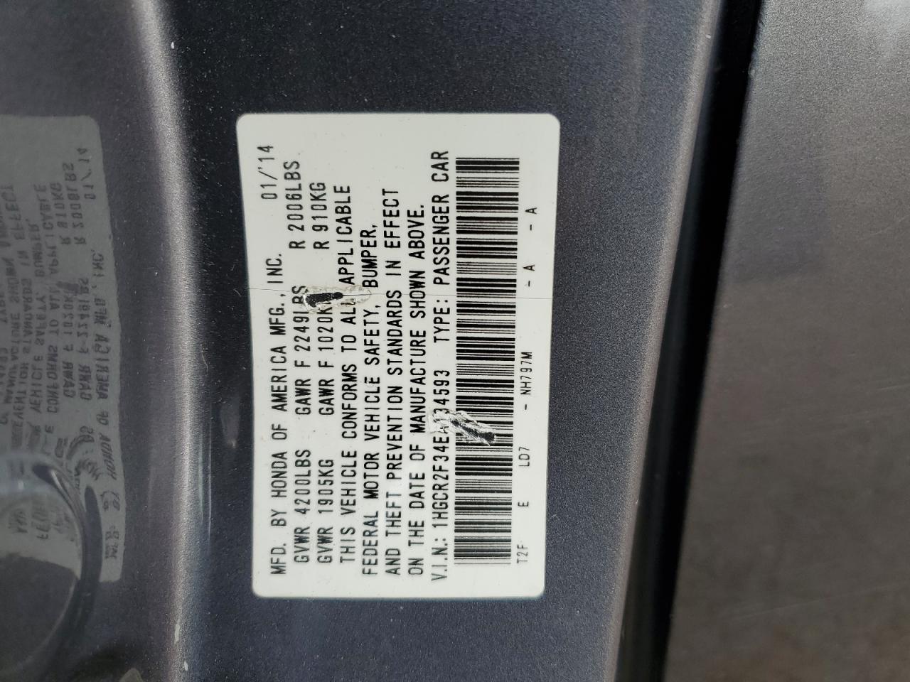 2014 Honda Accord - Image 14