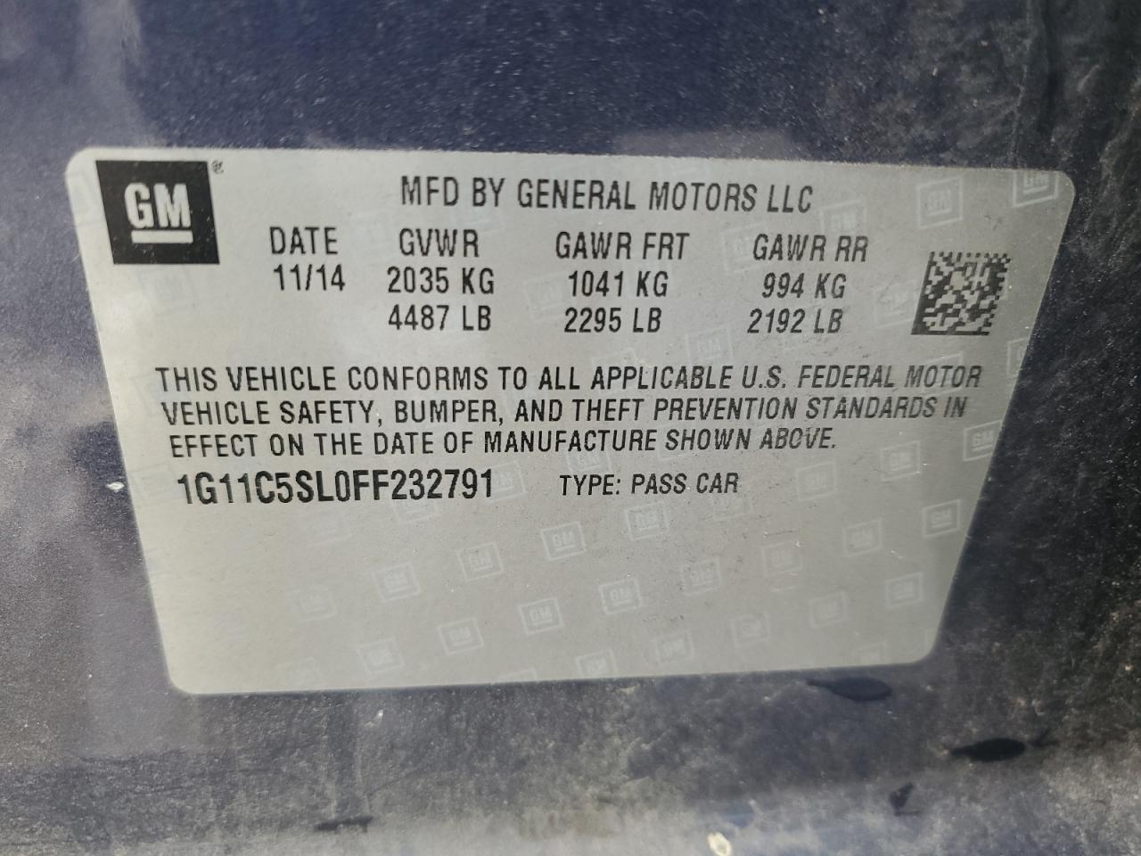 2015 Chevrolet Malibu - Image 12