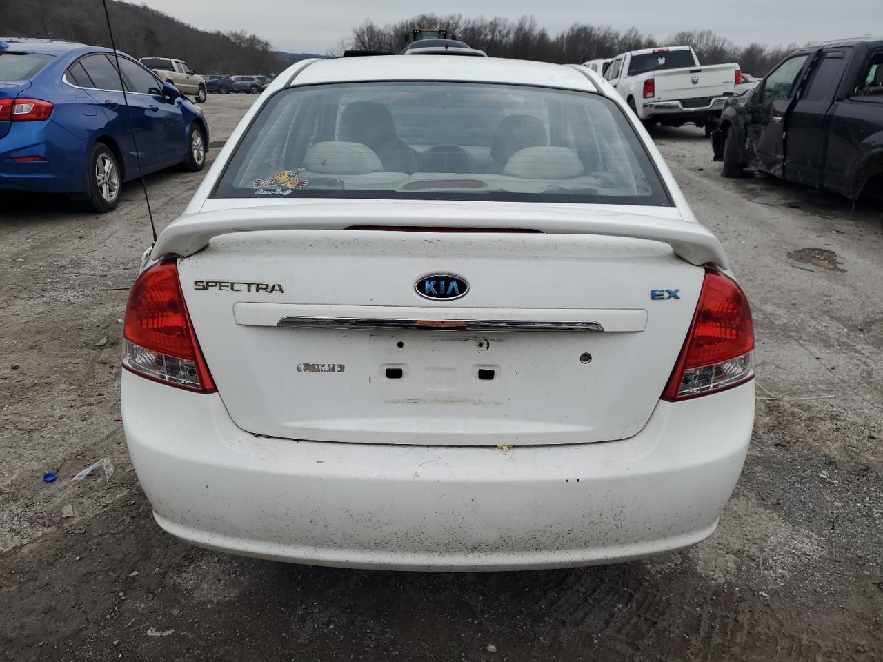 2008 Kia Spectra Ex VIN: KNAFE121885523740 Lot: 81545554