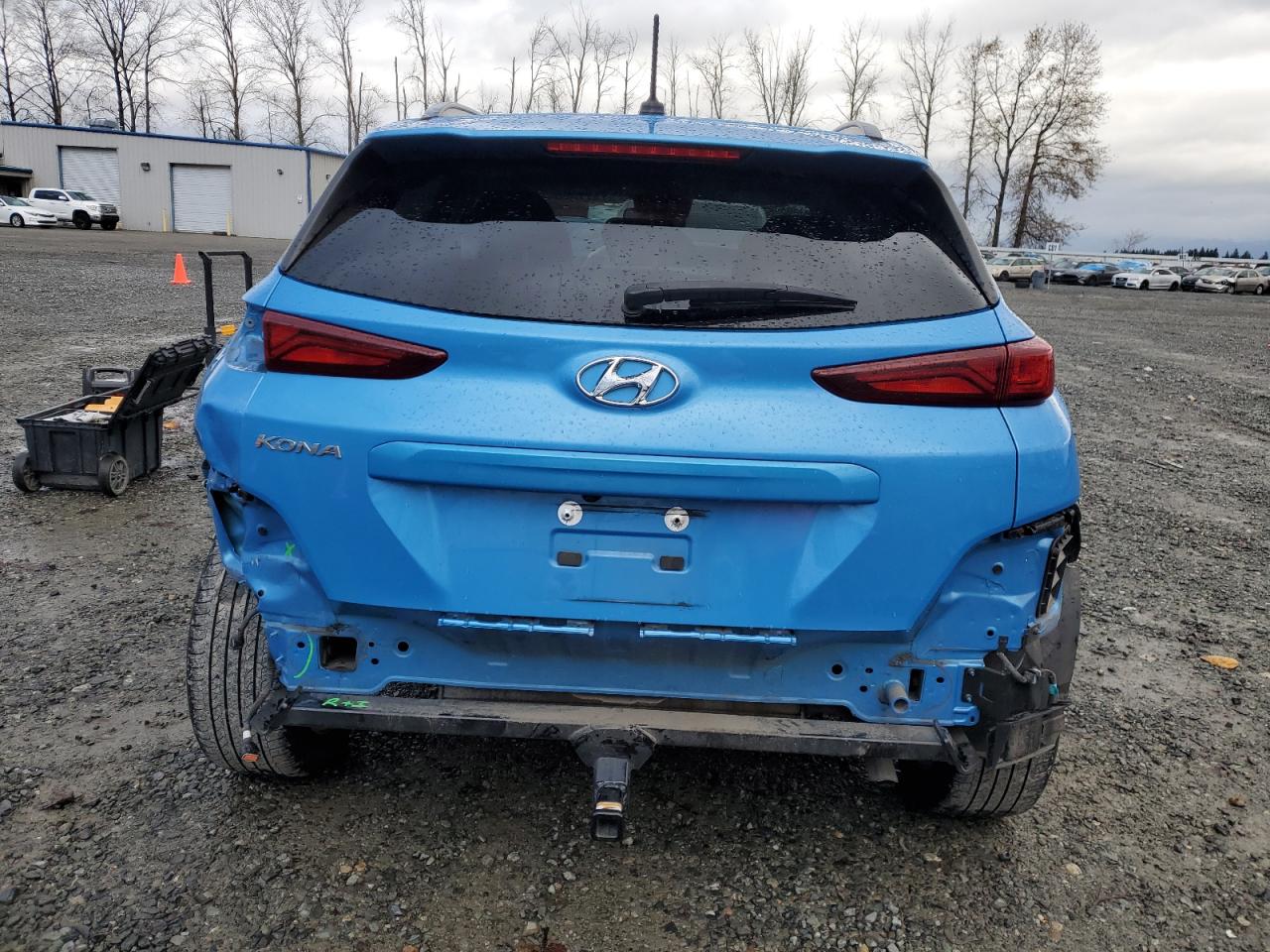 2021 Hyundai Kona Sel VIN: KM8K22AAXMU603411 Lot: 79775034