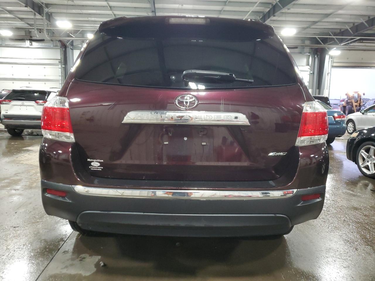 VIN 5TDBK3EH4DS258902 2013 TOYOTA HIGHLANDER no.6