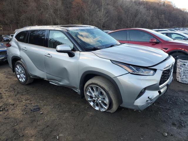  TOYOTA HIGHLANDER 2023 Серебристый