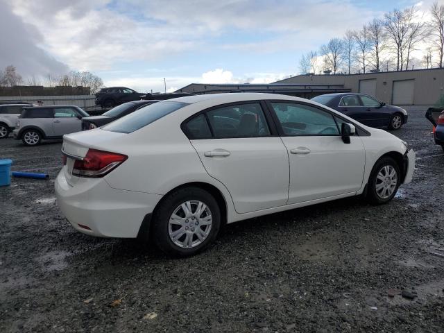  HONDA CIVIC 2014 White