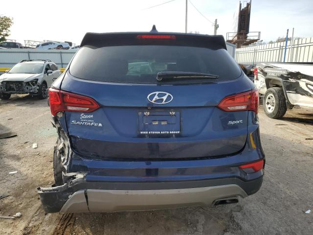 HYUNDAI SANTA FE 2017 Granatowy