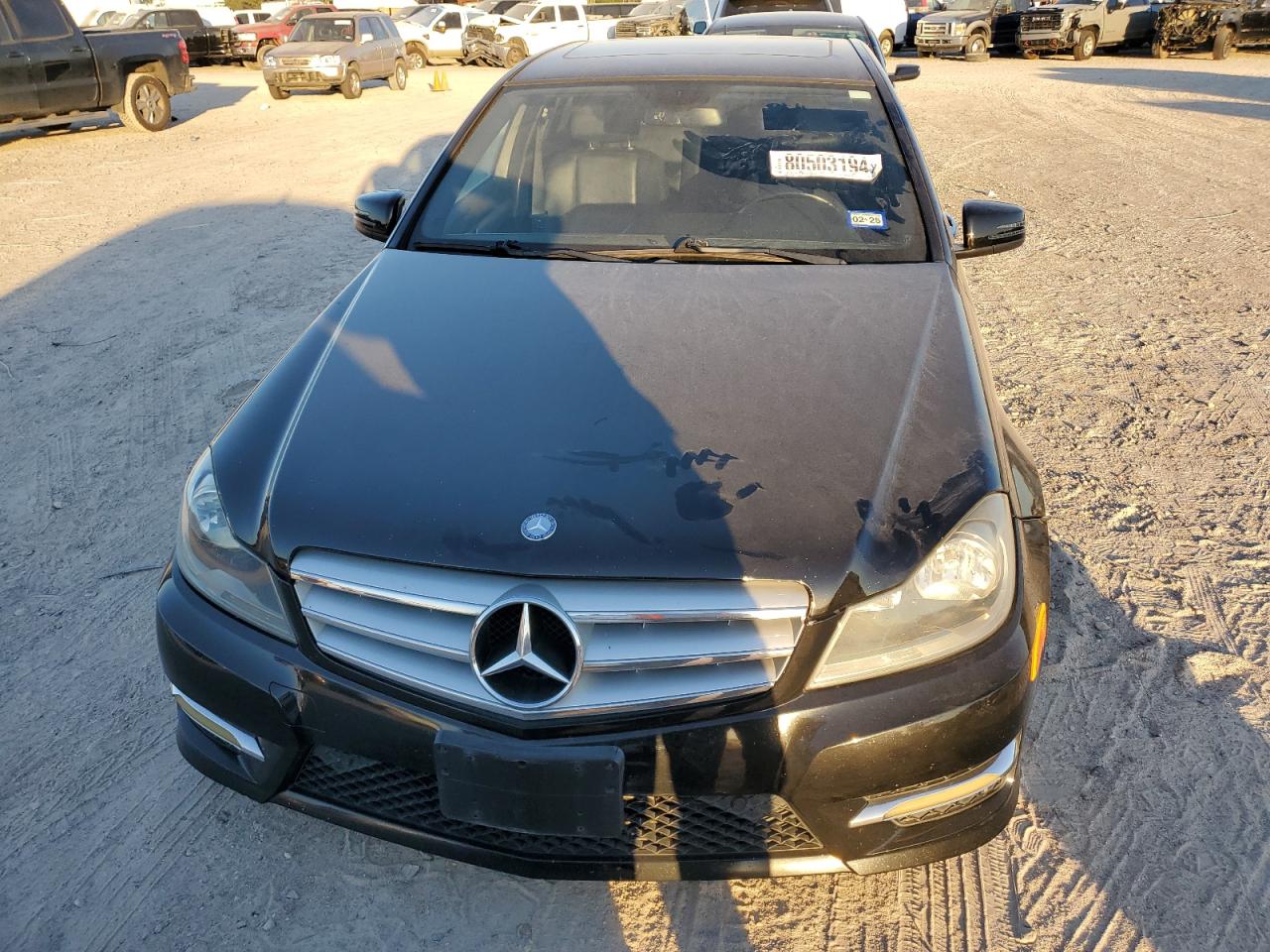 VIN WDDGF4HB9DR262973 2013 MERCEDES-BENZ C-CLASS no.5