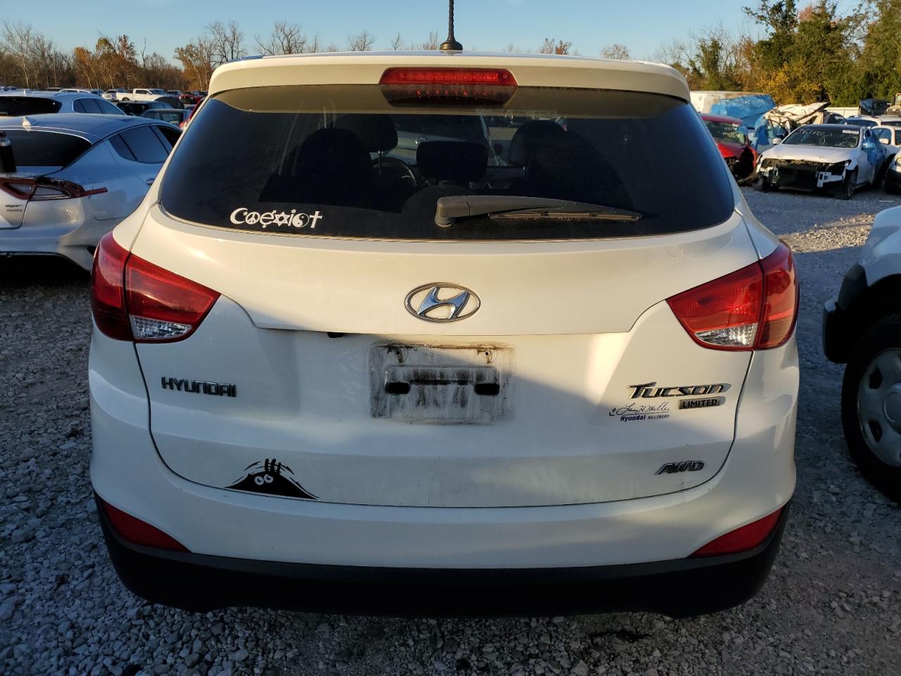 2012 Hyundai Tucson Gls VIN: KM8JUCAC3CU535237 Lot: 80050704