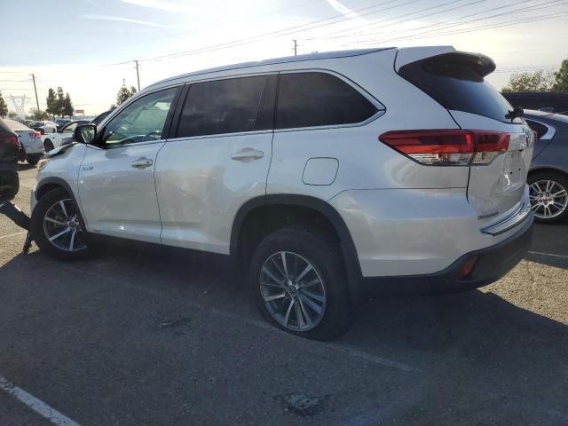  TOYOTA HIGHLANDER 2019 Белый