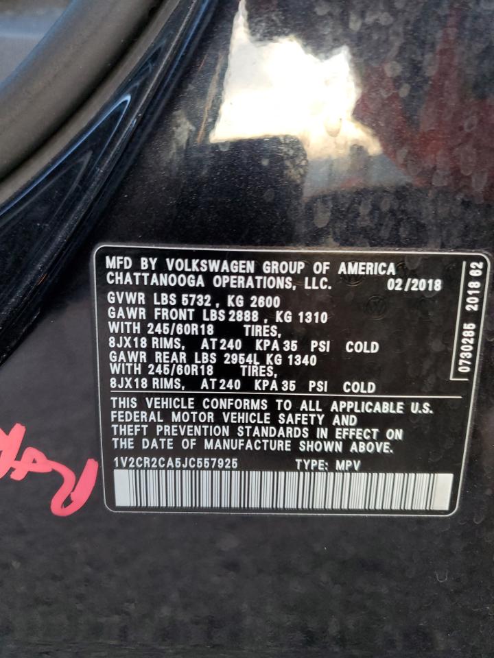 2018 Volkswagen Atlas - Image 13