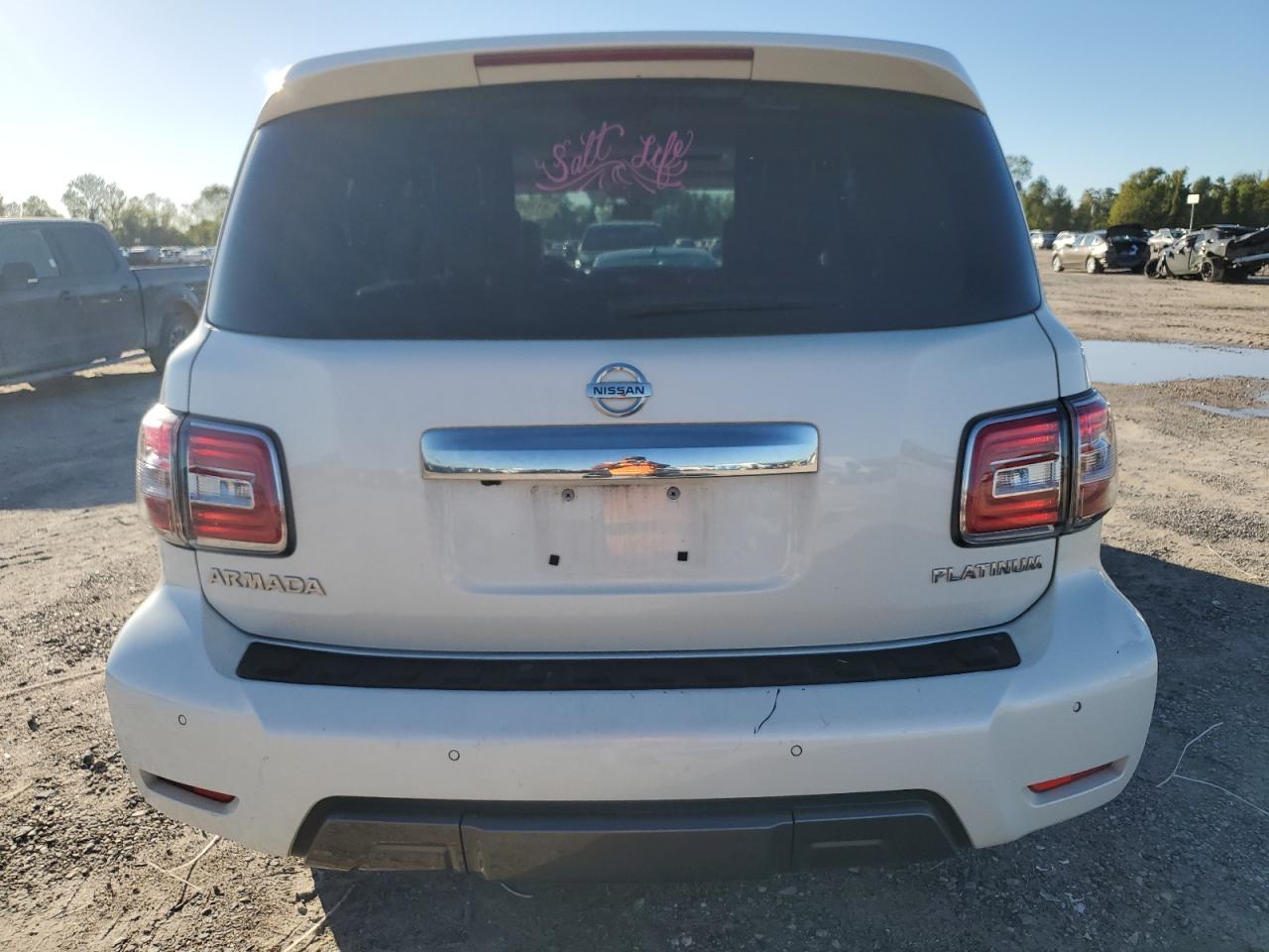 2019 Nissan Armada Platinum VIN: JN8AY2NF9K9350087 Lot: 81704934