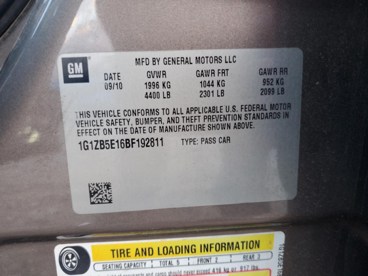 2011 Chevrolet Malibu - Image 14