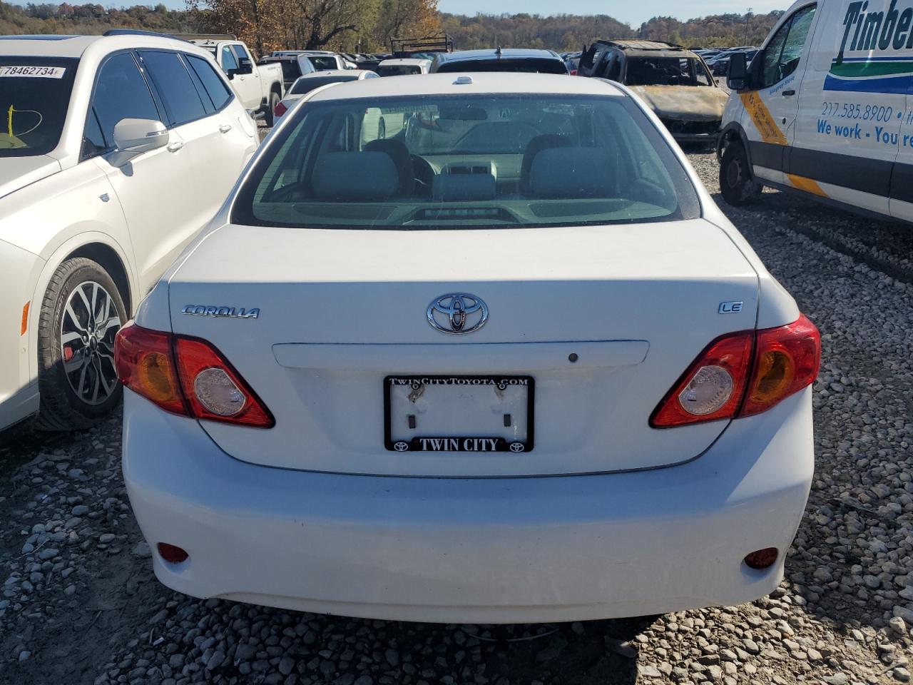 2009 Toyota Corolla Base VIN: 1NXBU40E59Z123665 Lot: 78485584