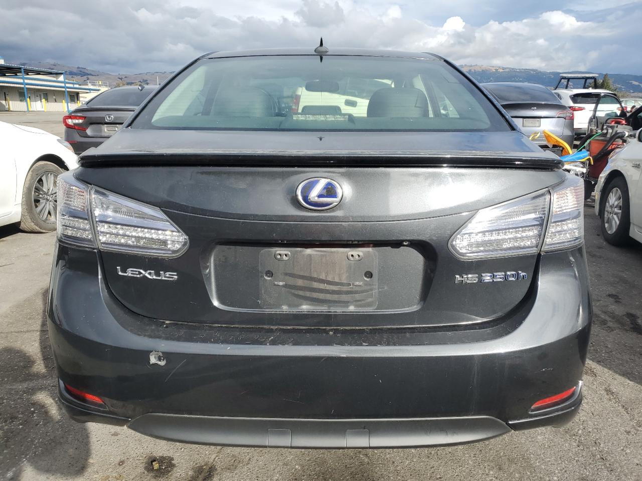 2010 Lexus Hs 250H VIN: JTHBB1BA1A2024911 Lot: 82253104