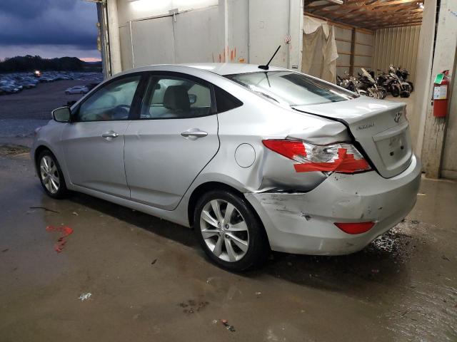  HYUNDAI ACCENT 2012 Серебристый