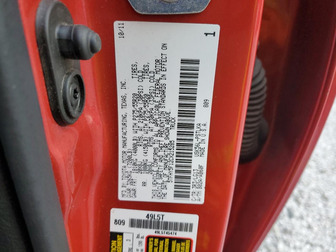 2012 Toyota Tundra - Image 14