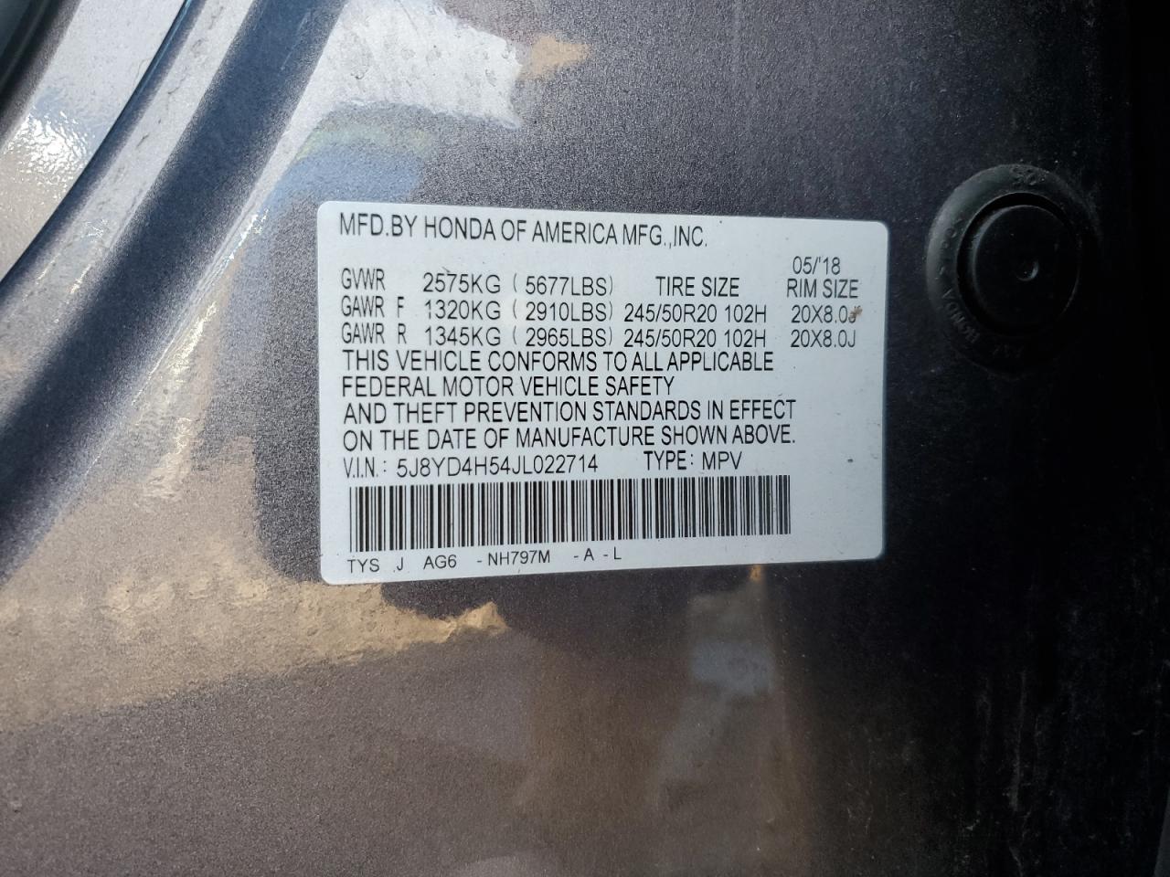 2018 Acura MDX - Image 15