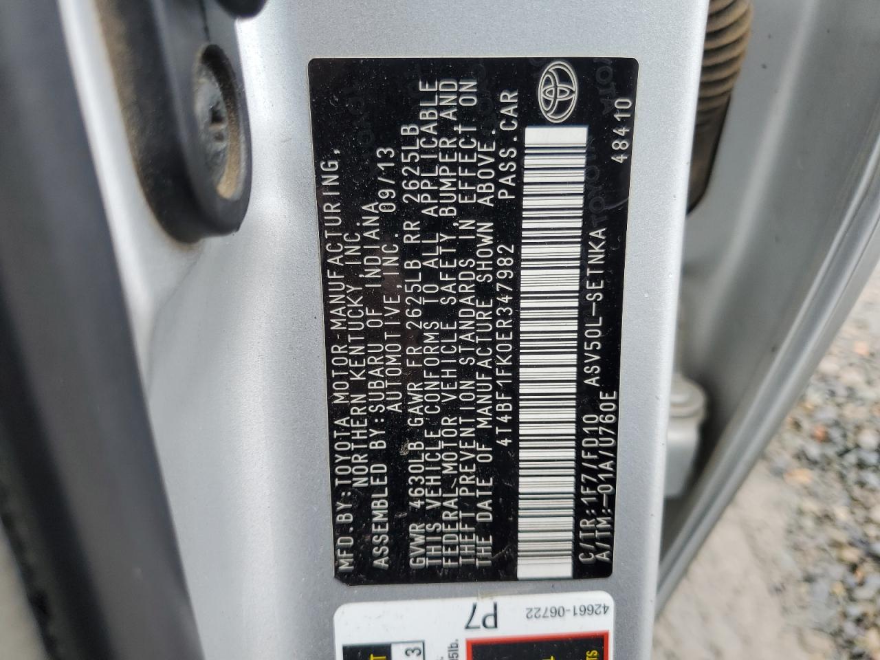 2014 Toyota Camry - Image 12