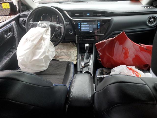 TOYOTA COROLLA 2019 Czerwony