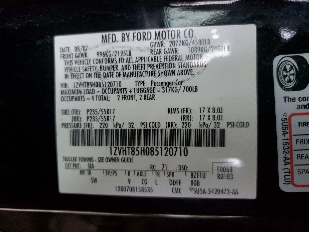 2008 Ford Mustang - Image 12