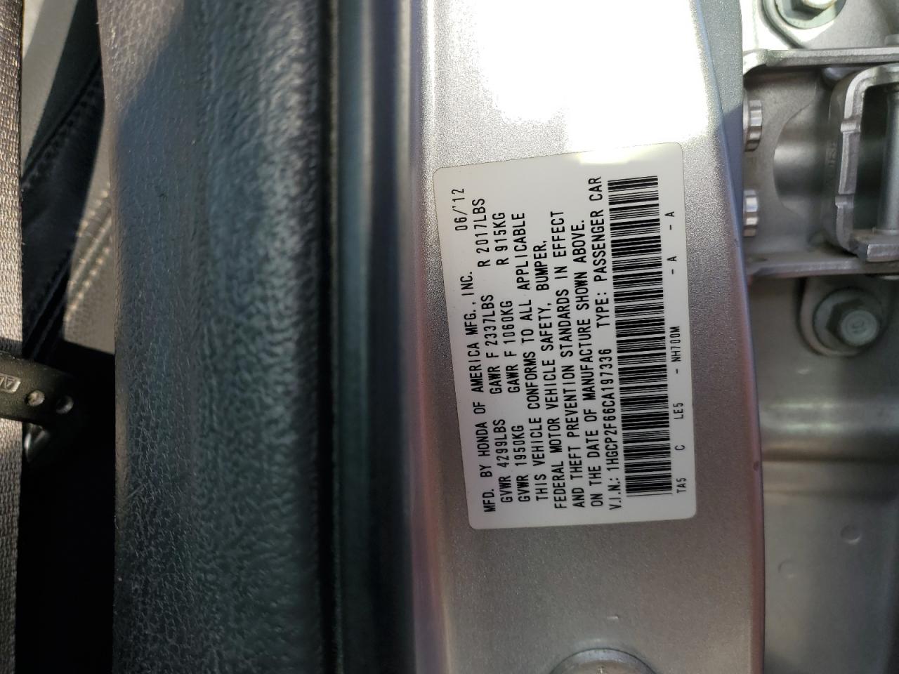 2012 Honda Accord - Image 13