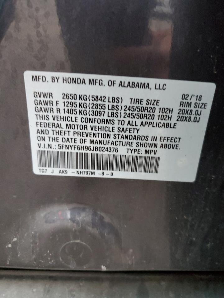 2018 Honda Pilot - Image 13