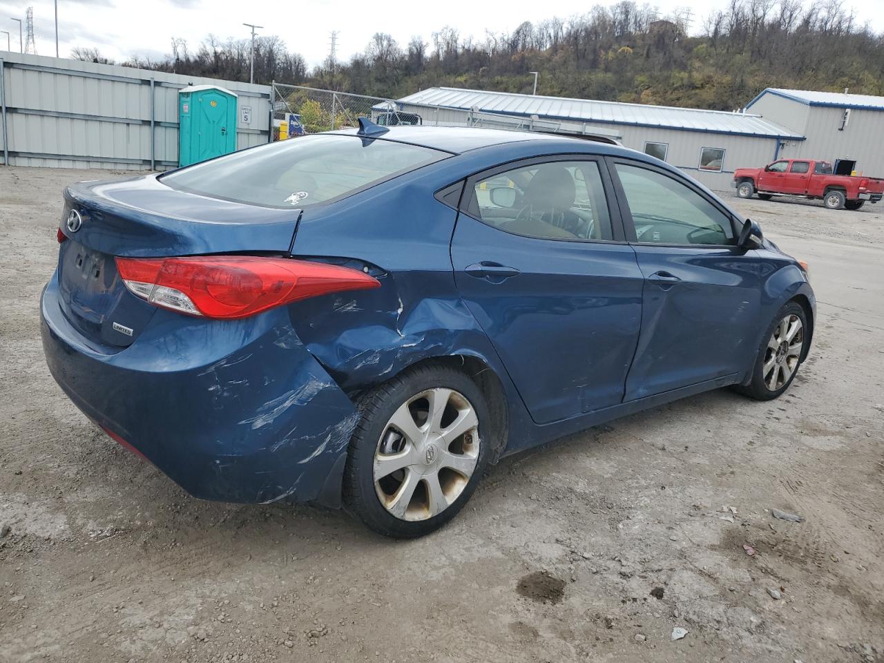 2013 Hyundai Elantra Gls VIN: KMHDH4AE5DU961568 Lot: 79435034