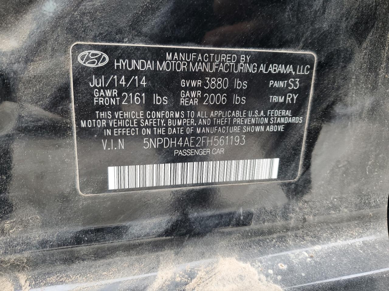 2015 Hyundai Elantra - Image 12