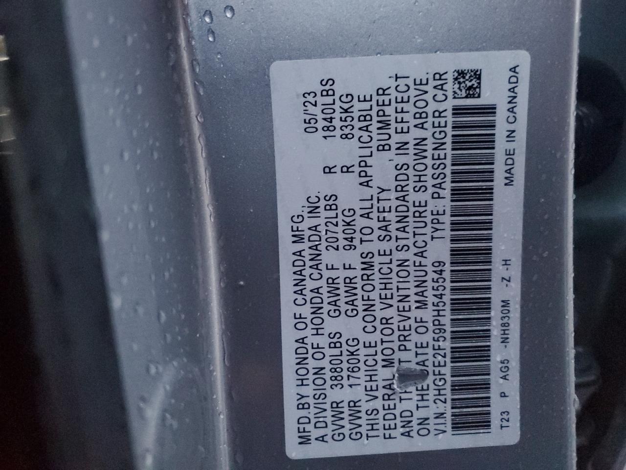 2023 Honda Civic - Image 12