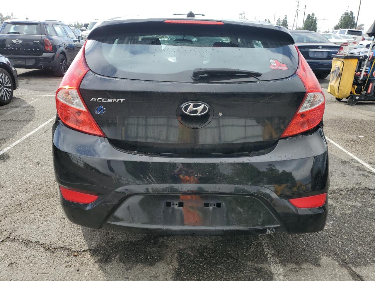 2017 Hyundai Accent Sport VIN: KMHCU5AE7HU353618 Lot: 80892414