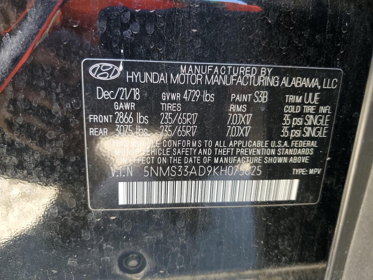 2019 Hyundai Santa Fe - Image 14