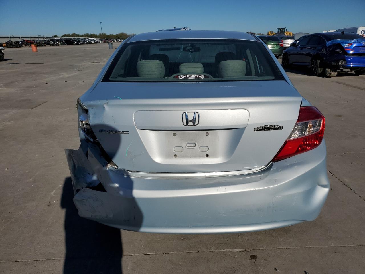 2012 Honda Civic Lx VIN: 2HGFB2F57CH520197 Lot: 79970484