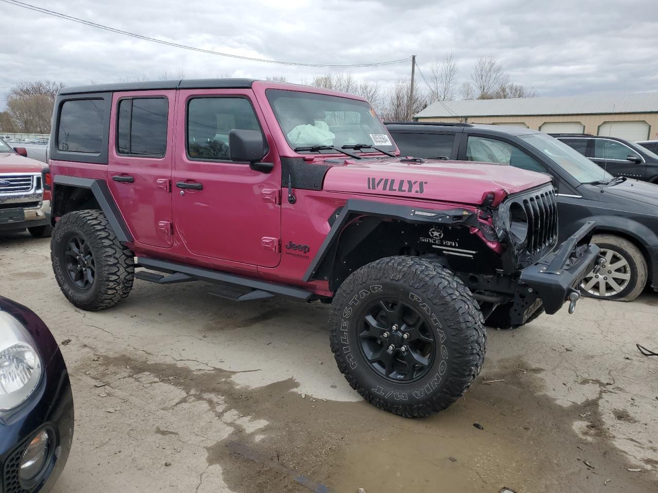 2021 Jeep Wrangler Unlimited Sport VIN: 1C4HJXDN7MW864108 Lot: 80535564