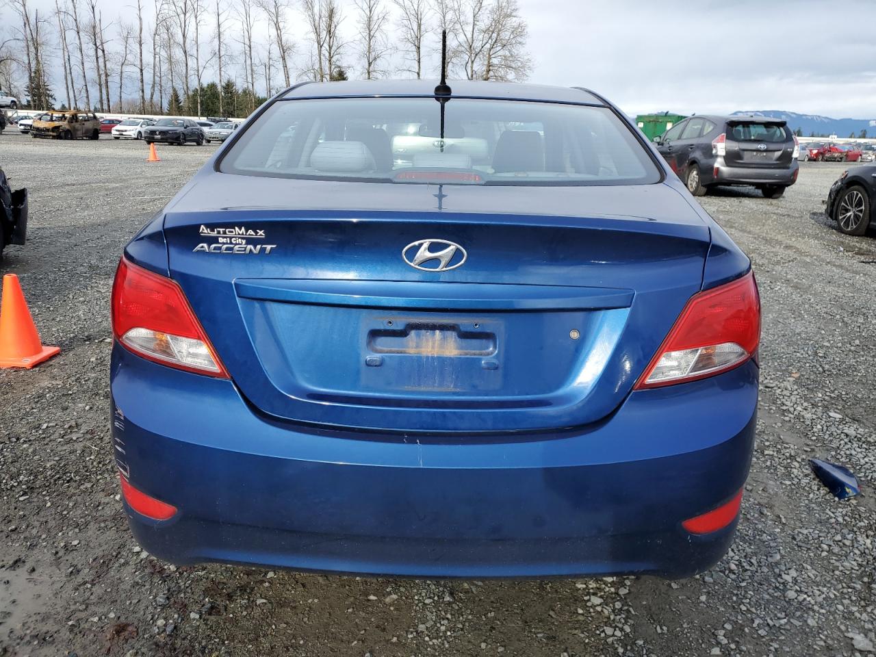 2016 Hyundai Accent Se VIN: KMHCT4AE8GU942205 Lot: 81908254