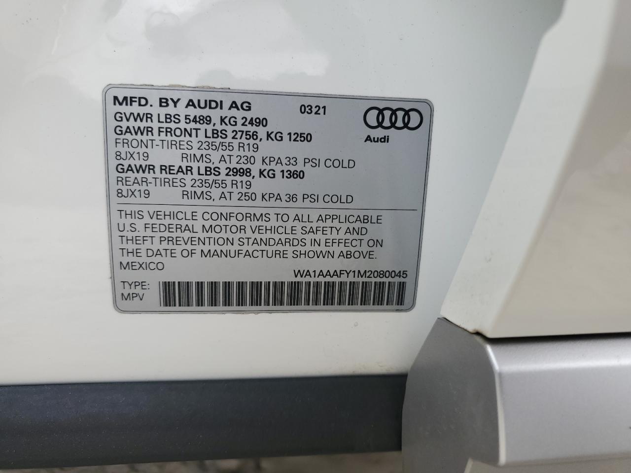 2021 Audi Q5 - Image 13