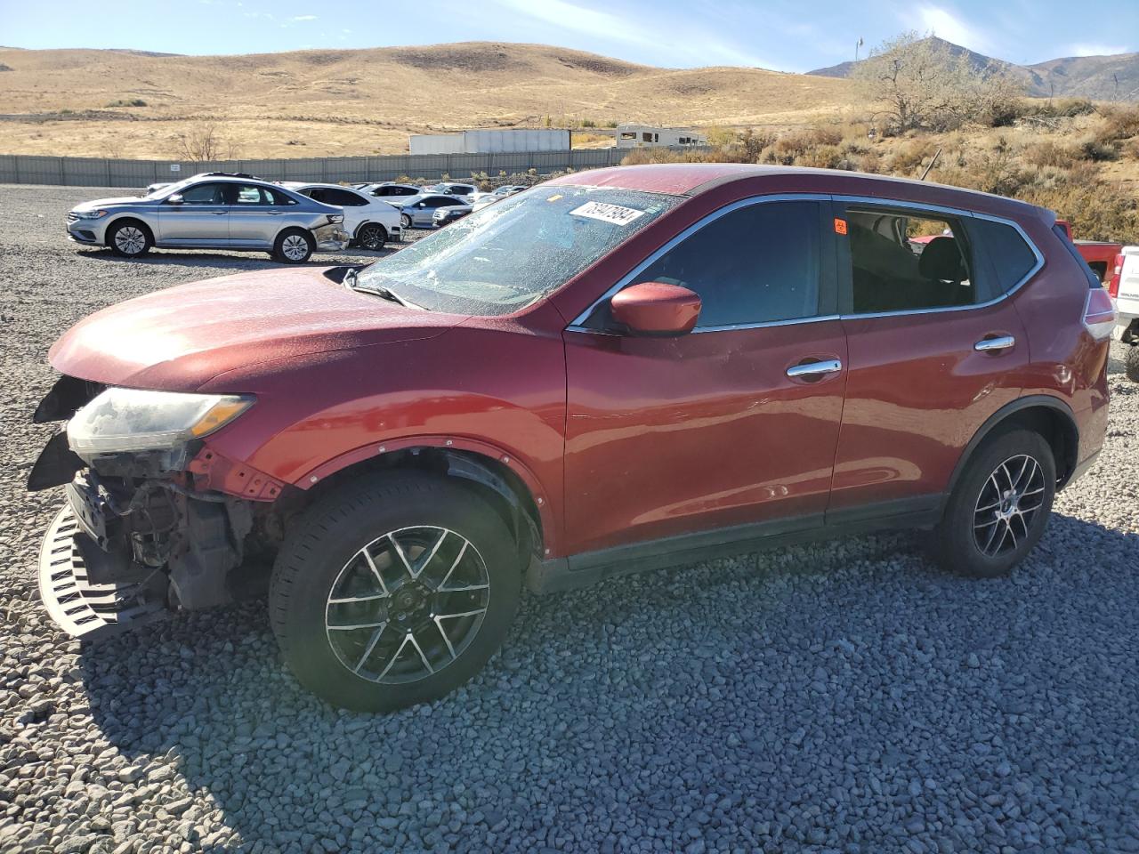 2016 Nissan Rogue S VIN: KNMAT2MVXGP704222 Lot: 78947984