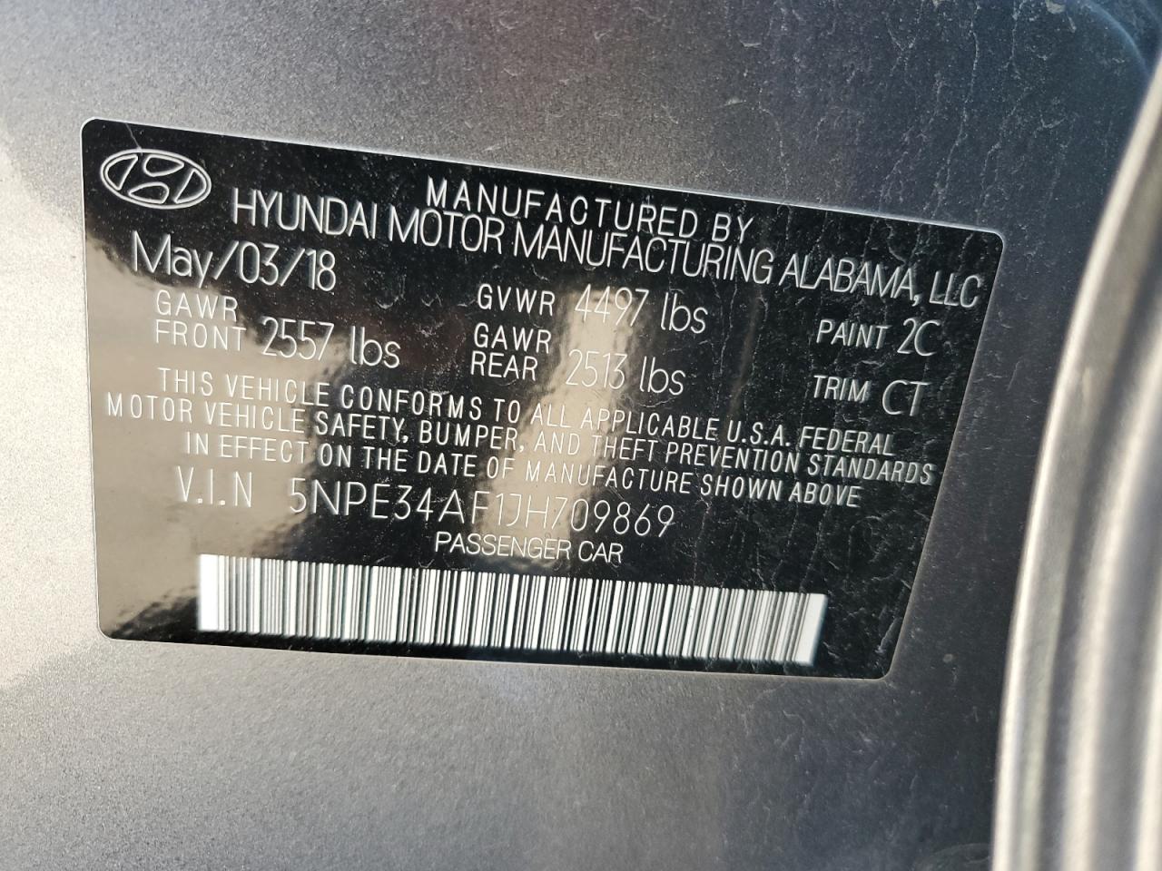 2018 Hyundai Sonata - Image 12