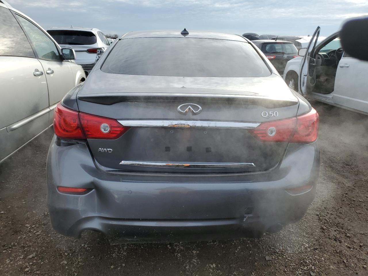 VIN JN1BV7AR5FM398052 2015 INFINITI Q50 no.6