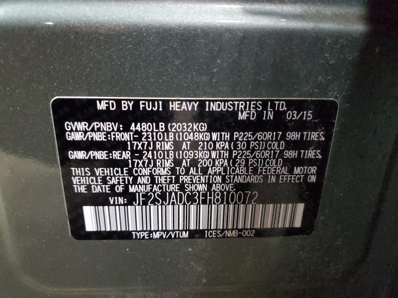 2015 Subaru Forester - Image 13