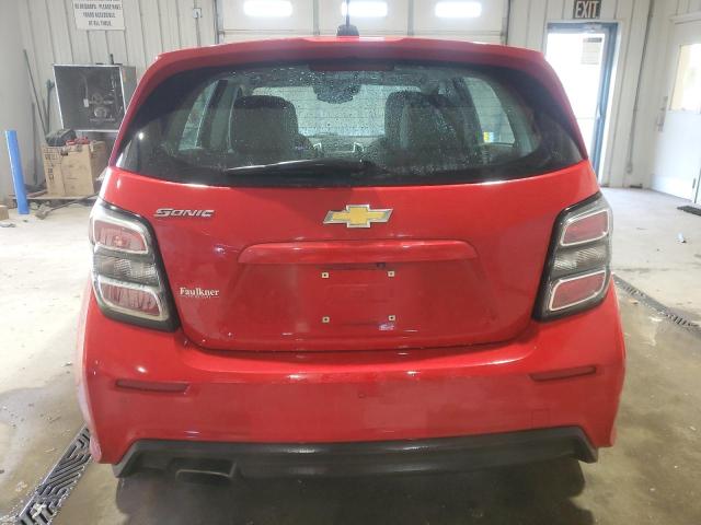  CHEVROLET SONIC 2020 Red