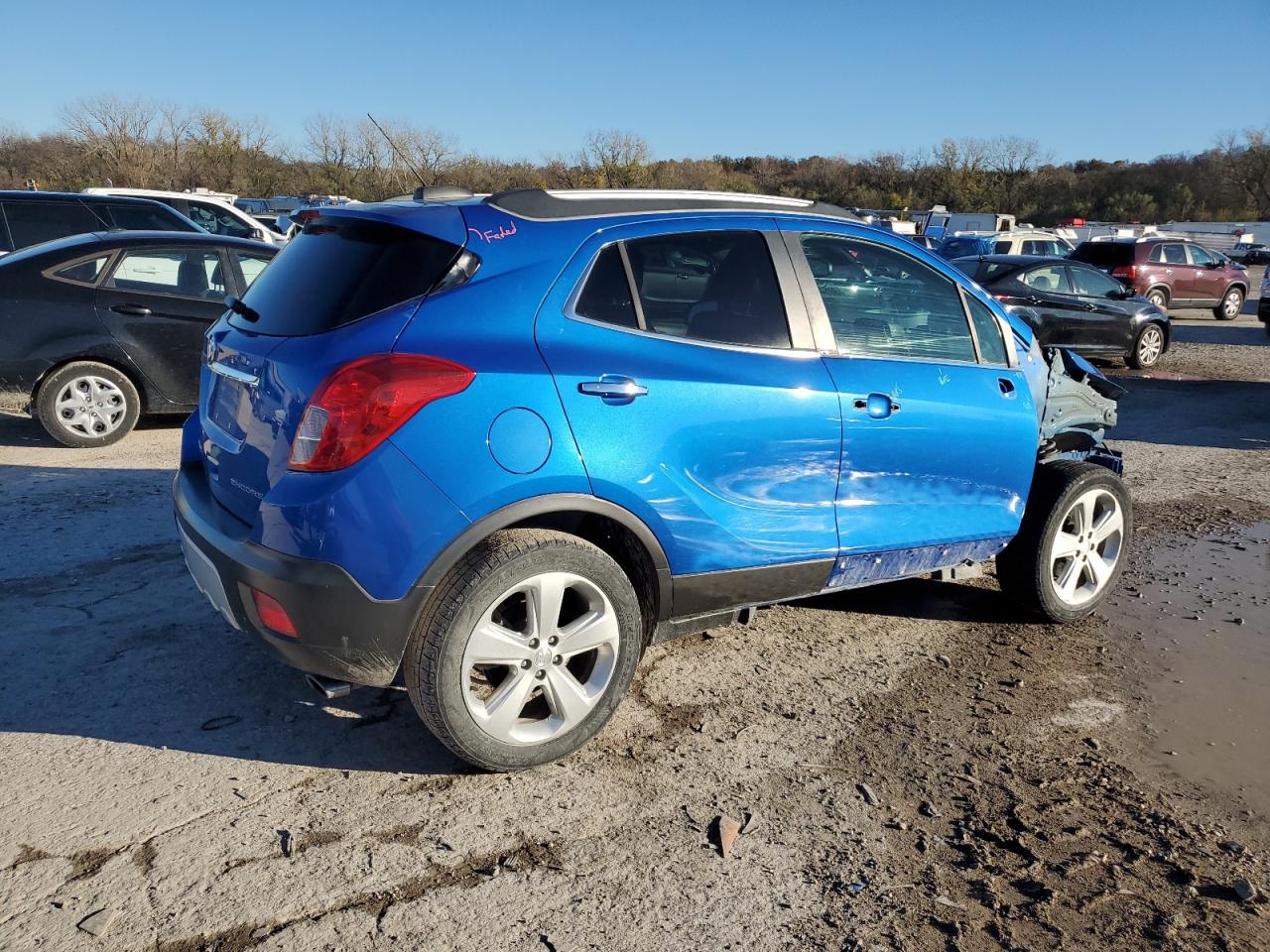 2015 BUICK ENCORE with FRONT END damage, VIN KL4CJASB8FB177188
