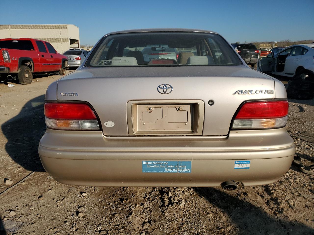 1996 Toyota Avalon Xl VIN: 4T1BF12B3TU083296 Lot: 79285284