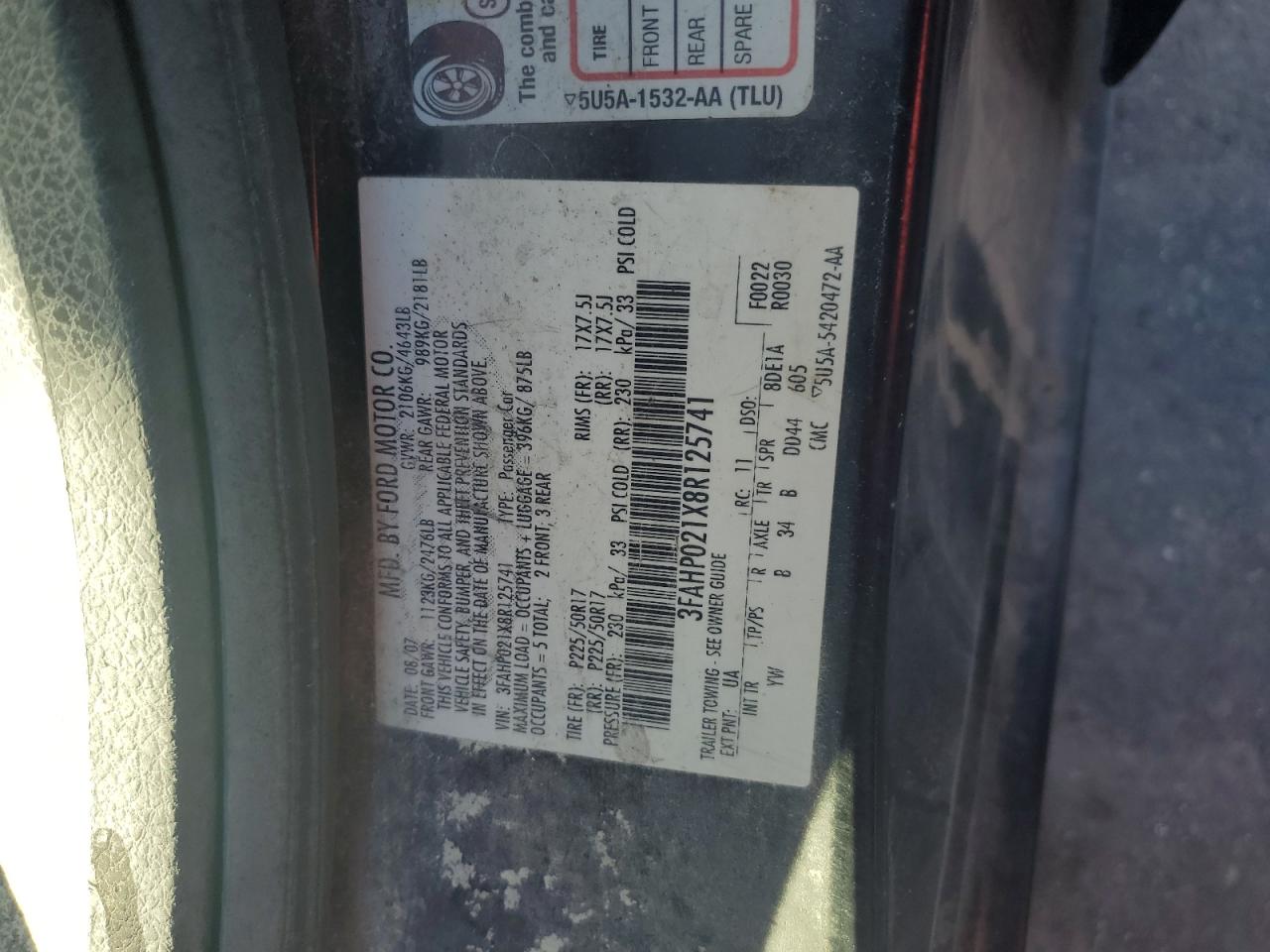 2008 Ford Fusion - Image 13