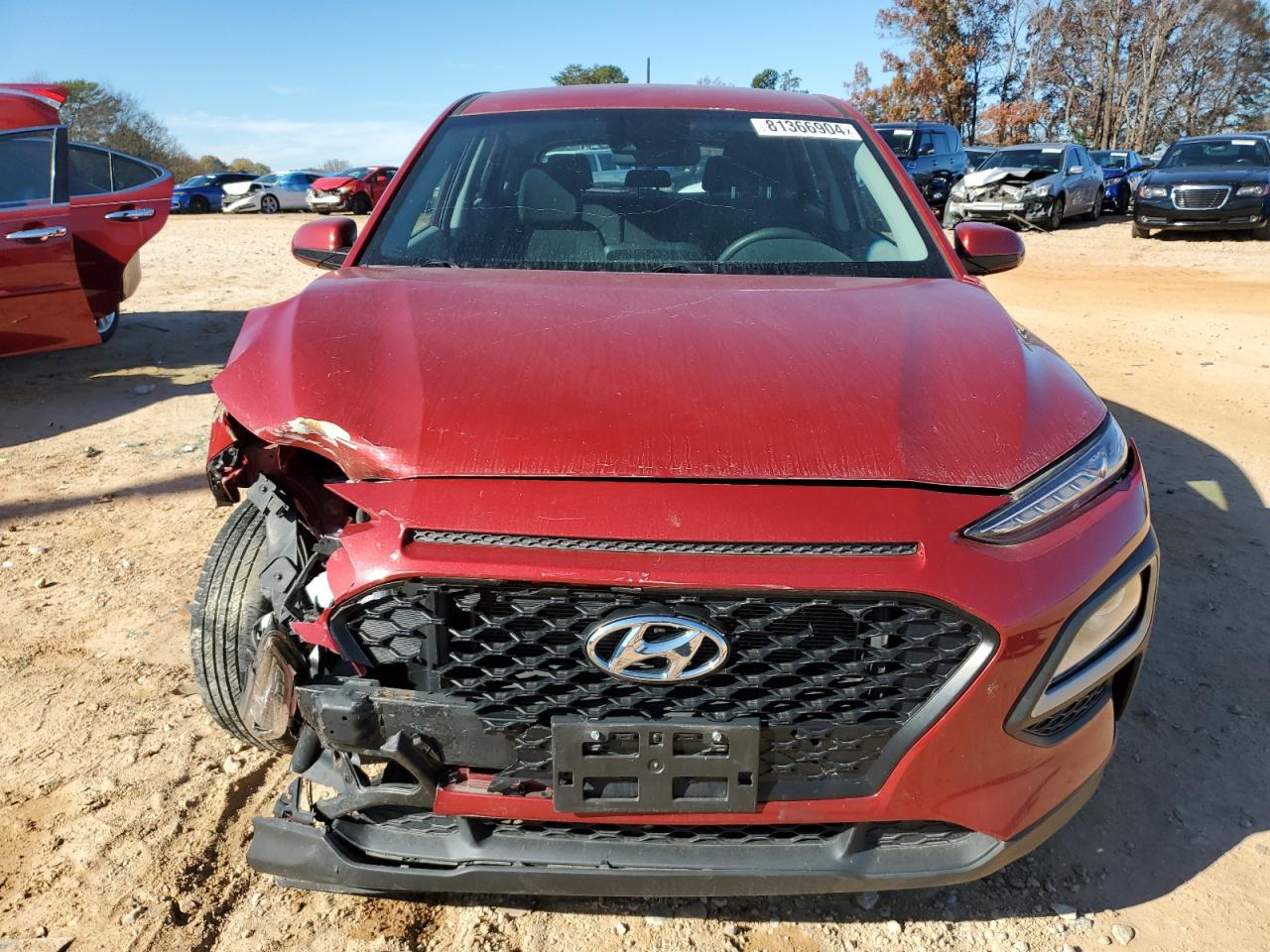 2021 Hyundai Kona Se VIN: KM8K1CAA1MU691077 Lot: 81366904